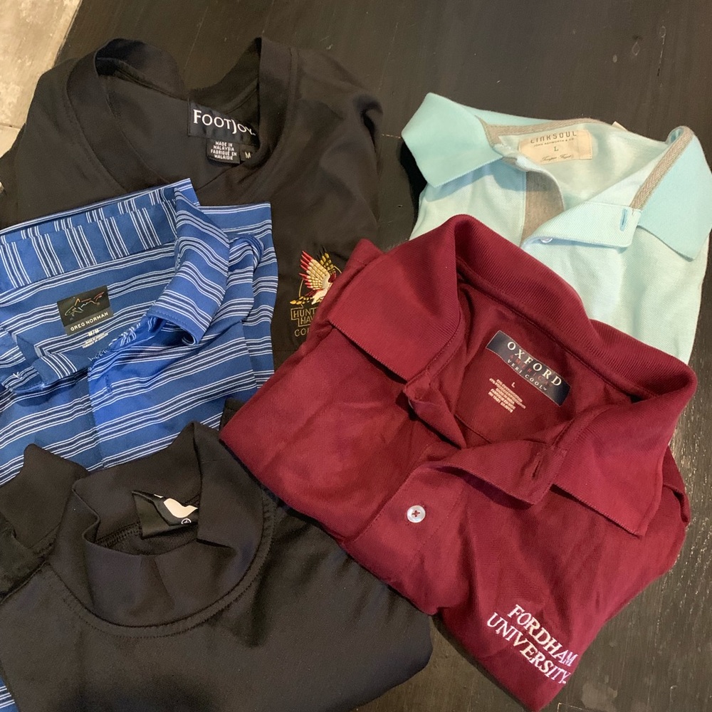 Men’s golf shirt assortment